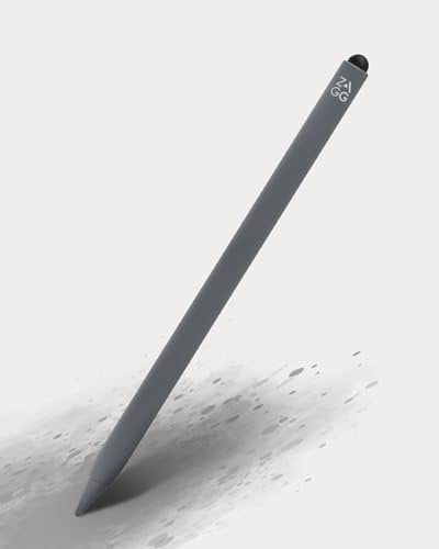ZAGG Pro Stylus 2 - Dual-Tip, Wireless Charging, Palm Rejection, Tilt Recognition - For iPad Pro 11/12.9, Air, iPad, Mini - Gray
