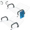 Laundry Mate Radiator Airer 9-Bar Radiator Clothes Airer 2Pack Space-Saving Drying Rack Foldable Over Radiator Towel Rail Hanger - 7M Space Adjustable Arms Ideal for Radiators, Doors and Bathroom
