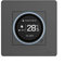 FUANA Controlador inteligente de temperatura del termostato para MOES para Tuya para Zigbee remoto ahorro de energía brillo ajustable pantalla multilingüe (GA-negro)