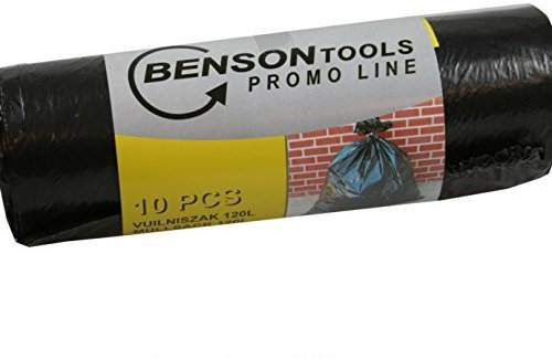 Bayram 50 Müllsäcke 120 l mit Zugband extra stark Müllsack Sack Müllbeutel