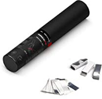 MagicFX Handheld Cannon 28cm Met/Con Silber & Weiß - Konfetti