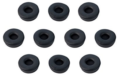 Jabra 14101-61 Engage 65 75 Mono Ohrpolster 10 Stück Schwarz