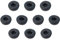 Jabra 14101-61 Engage 65 75 Mono Ohrpolster 10 Stück Schwarz