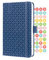 SIGEL J1100 Terminplaner Wochenkalender Jolie 2021, ca. A6, dunkelblau, mit fröhlichem Kalendarium, vielen Infos und praktischen Stickern - weitere Modelle