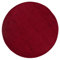 Carpetsale24 Teppich Rund 160 cm Rot, Kurzflor, Einfarbig, Modern, Pflegeleicht, rutschfest, Weicher Bodenteppich für Wohnzimmer, Schlafzimmer, Essbereich
