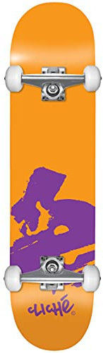 Cliche Europe First Push 7.875 Skateboard Complete - Orange