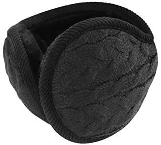 Winter Ear Muffs Warm Earmuffs Classic Fleece Foldable Earmuffs Wraparound Solid Soft Plush Ear Muffs Unisex Outdoor Snowboarding Ear Warmers Winter Ear Cover Ear Protector for Men Women Xmas Gift