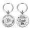 FALOGI Porte-clés pour papa, anniversaire, je t'aime papa, Dad & Daughter