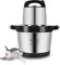 Tritacarne Elettrico Mini Robot Da Cucina 6L, Grande Capacità 2 Attrezzi Disponibili, Motore Potente In Rame Puro Da 1000 W, Robot Da Cucina In Acciaio Inossidabile, Per Uso Commerciale O Domestico