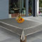 laro Wachstuch-Tischdecke Abwaschbar Garten-Tischdecke Wachstischdecke PVC Plastik-Tischdecken Eckig Meterware Wasserabweisend Abwischbar AQ, Muster:Silber Metallic geprägt Blumen, Größe:110x260