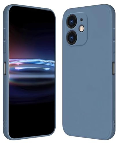 RankOne Coque pour iPhone 11 (6.1 inches) Étui en Silicone TPU Souple - Gris Lavande