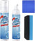 Mehrzweck-Reinigungsschaum, Blasenreiniger, Schaum-Spray, schäumender Schweröl-Fleckenreiniger für Badezimmer und Küche, leistungsstarker Fleckenentferner, schweres Öl-Spülschaum, 100 ml (1 Stück)