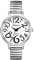 Silverora Damenuhr Elastisch Uhr Damen- Großes Weißes Zifferblatt Analoge Quarz Uhren mit Elastische Band Klare Leicht lesbare Armbanduhr mit Arabische Zahlenskala Geschenke für Frauen Ältere Silber