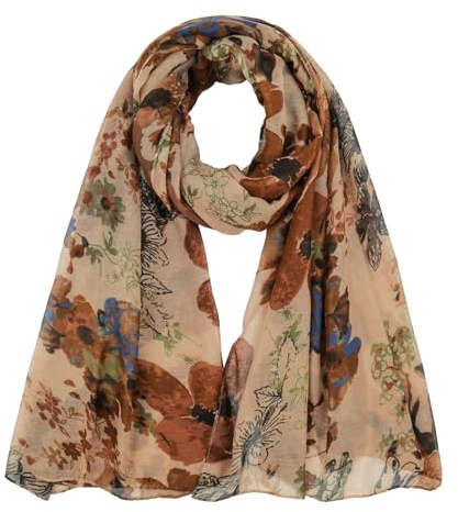GoGou Schals Damen Lightweight Schals Tücher Modisch Halstuch Geschenke für Frühling Sommer Herbst Winter
