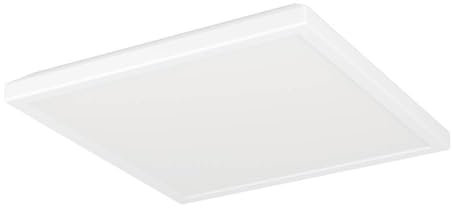 EGLO connect.z Smart Home LED Badezimmer Deckenleuchte Rovito-Z, ZigBee, App und Sprachsteuerung Alexa, warmweiß-kaltweiß, RGB, dimmbare Bad Deckenlampe, weiß, IP44, 29x29 cm