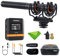 COMICA VM40 Microphone Canon sans Fil, directivité Super cardioïde 2,4 G, Enregistrement Flottant 48 kHz/32 Bits, Double Modes Filaire/sans Fil, Enregistrement intégré 32 G pour 40 Heures de Stockage