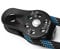 26KN Aluminum Alloy Heavy Duty Single Rope Pulley Block for 12mm Rope Climbing (Black)