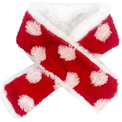 MagiDeal Haustier Hundehalstuch, Hundeschal, Hundezubehör, Hunde Winterschal, Haustier Winter Halswärmer für Katzen, Kleine Hunde, S