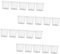 SEWOART Tazas Medidoras De 20ml para Reptiles Medidor Pienso Plástico De y Limpiar