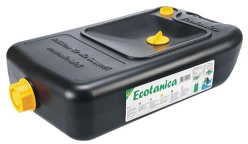 VINDAL Ölwechselkanister 10 L in Schwarz – Ölauffangbehälter mit integriertem Filtereinsatz – robuste Ölwanne aus Kunststoff – ideal für Ölwechsel, Transport und Aufbewahrung – Hergestellt in EU