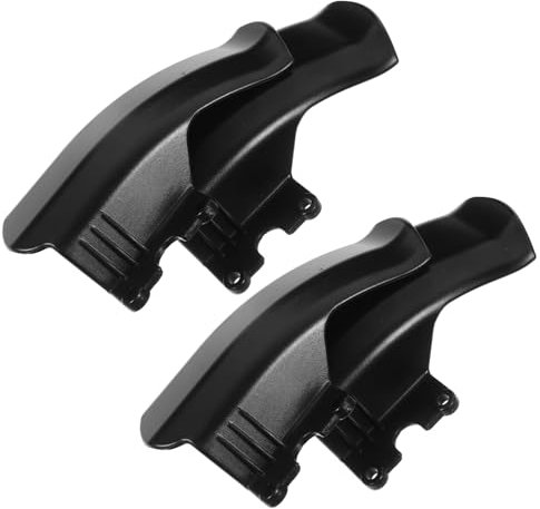 NULYLU 2 Stück Schutzbleche Für Rollstühle Abnehmbar Für Außenbereich Aus Abs-material Für Verschiedene Elektrorollstuhlmodelle Mit Einfacher Installation Und Optimaler Anpassung