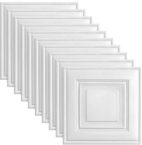 40PCS Waterproof 3D Wall Panels, 13.77x13.77 Self Adhesive Wallpaper for TV Background Living Room Bedroom Home Office Decoration, A