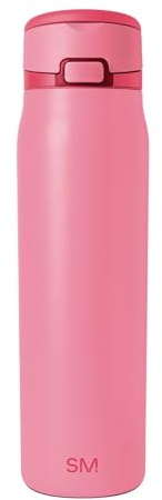 Simple Modern Mesa Loop Water Bottle with Straw | 30oz Cup Holder Friendly Insulated Stainless Steel Bottles for Travel, Sports and School | Velvet Pink | Mesa Loop Insulated Water Bottle for School, Sports, Travel | Leak-proof | Stainless Steel | Velvet Pink