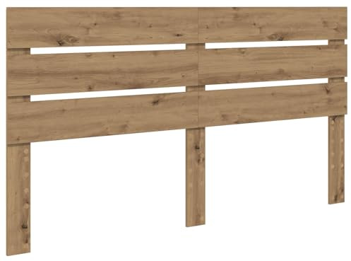 vidaXL Kopfteil Artisan-Eiche Holzwerkstoff