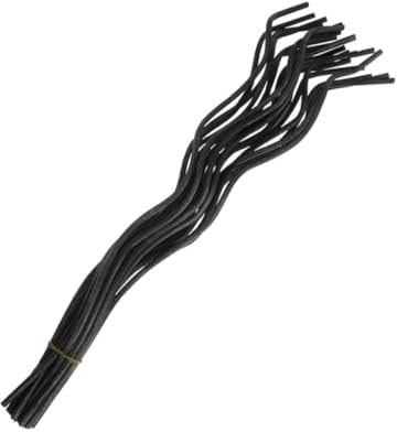 VANZACK 20 Stück Rattan Duftstäbchen Schwarz Reed Diffuser Ersatzstäbchen Aromasticks für Raumduft Zuhause Wohnzimmer Schlafzimmer Badezimmer