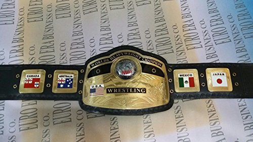 Replik NWA Championship Belt Erwachsenengröße, Metallplatten, multi, 50 INCH LONG
