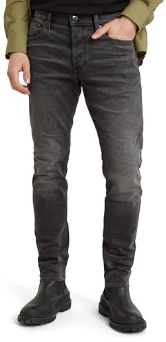 G-Star Homme Jean 3301 Slim, Noir (antic charcoal 51001-B479-A800), 33W / 32L