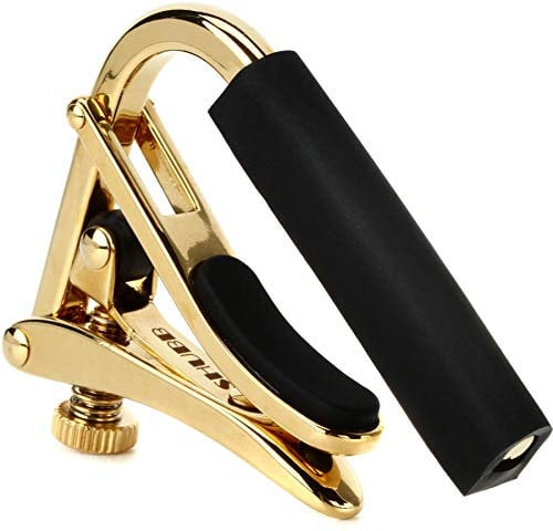 SHUBB - C1G Royale, Kapodaster für Gitarre mit Stahlsaiten, Gold