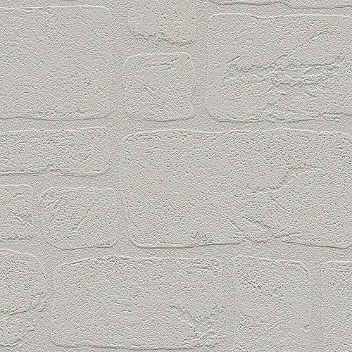 AS Creation Wallpaper Grey Vinyl 3731-06 Full Roll