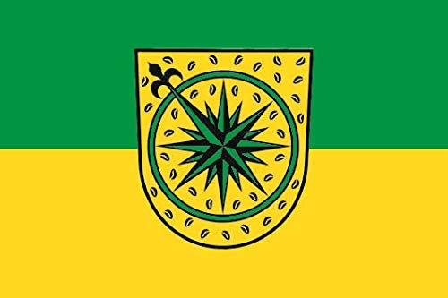 U24 Aufkleber Nordwestuckermark Flagge Fahne 8 x 5 cm Autoaufkleber Sticker