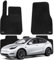 WENNEBIRD Hochwertige Teppich-Fußmatten für Tesla Model Y 2020-2023 (5-Sitze), Premium-Allwetter-Anti-Rutsch-wasserdichte Bodeneinlagen, Auto-Innenzubehör – Schwarz