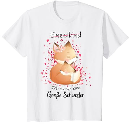 Einzelkind Ich Werde Große Schwester 2027 Mädchen T-Shirt