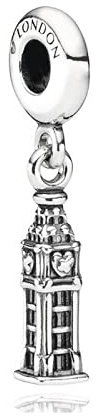 CHEYLIZI 925 Sterling Silber Perle Big Ben Anhänger Charm Fit Mode Frauen Pandora Armband Armreif Geschenk DIY Schmuck