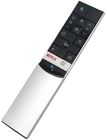 CRC602S-JUR2 Télécommande de Remplacement fit for TCL 8K 4K Anroid TV 75C815 65C815 55C815 65C815K 75C815K 65C815K 55C815K 75C815KX1 65P610 55P610 50P610 43P610 65P610K 55P610K 50P610K 43P610K 75P715
