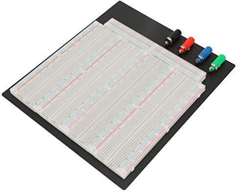 Shipenophy ZY-208 Solderless Breadboard Circuit Testing Breadboard Metal Material Breadboard Reusable for Electronic Circuit