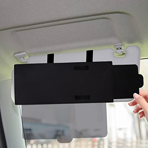 Car Visor Sunshade Extender Universal Car Sun Visor Anti Glare Sun Visor Car Sun Blocker Sun Visor Extension for Driver and Front Seat Passenger