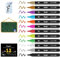 TongFu 12 Kreidestifte für Fenster, 3mm Kreidestift Kreidemarker für Tafel Abwaschbar Whiteboard Marker, Weihnachtsgeschenke, Fensterkreide Stifte Glasmalstifte Chalk Marker…