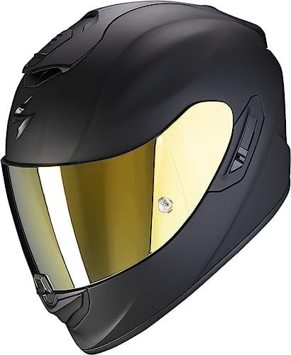 Scorpion, Exo-1400 Evo Air, Vollständige Motorradhelme, Mattschwarz, Xl, Unisex-Adult