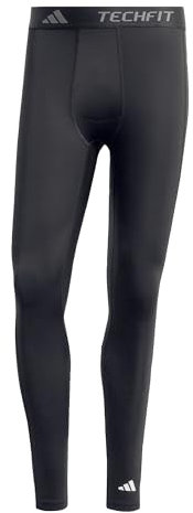 adidas Uomo TECHFIT COMPRESSION TRAINING LONG TIGHT, Black, M