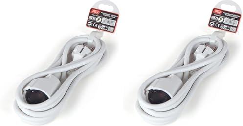 Tayg - Elektrische Verlängerung 4 m. 3 x 1,5 cm (Packung mit 2)