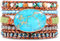 Dochais Damen Naturstein Armbänder, Boho Stil (Stil 2)