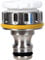 AMK® Hozelock Pro Metal Garden Hose Tap Connector Outdoor Outside Threaded Pipe 3/4 & 1/2 Adaptor
