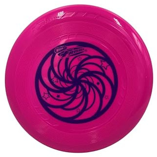 Sunflex Wham-O Frisbee GO in Pink | Wurfscheibe für Einsteiger | sehr leicht und robust | Extra breiter Rand | Flugscheibe für Strand & Park & Wiese | für Kinder & Jugendliche & Erwachsene