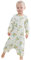 HAHASHOW Bebe gigoteuse avec jambes, Unisexe Manche Longue L'été Coton gigoteuse a pied, Bebe Pyjama Garcon Vetement Enfant Naissance Cadeau 18-24 Mois