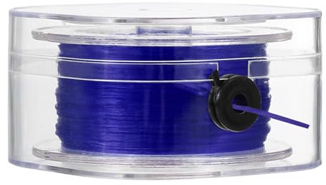 PATIKIL Elastic String for Bracelets, 0.8mm x 98-Yard Stretchy Bracelet String Stretch Bead Cord for Seed Beads, Jewelry and Bracelets Making, Dark Blue