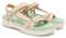 PITAS | CLAIRE | Sandalias de Mujer para el Verano | Chanclas | Mules y Zuecos veraniegos | Calzado Casual para el Verano | Sandalia de tiras | Calzado WalkinPitas | Beige 38